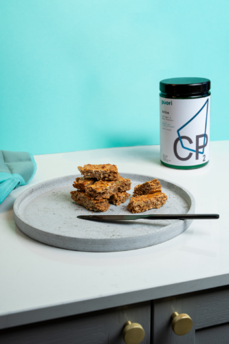Baked protein bars